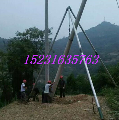 铝合金三脚架立杆机 铝合金三脚架立杆机